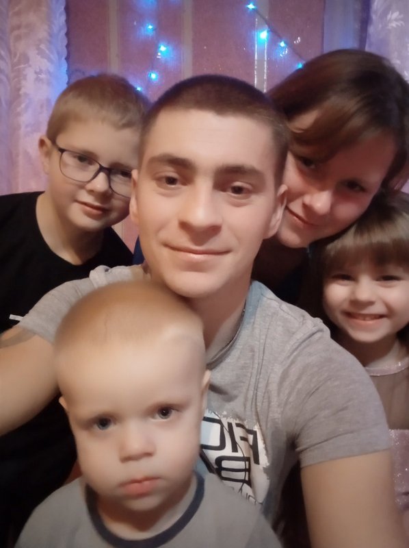 Многодетная семья Черкас Ирины Владимировны и Виталия Александровича и 
